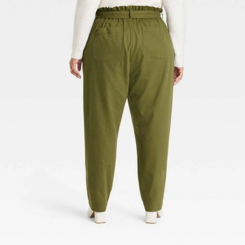 AVA & VIV Olive Green Women's Pants 🤍 - Picture 2 of 10